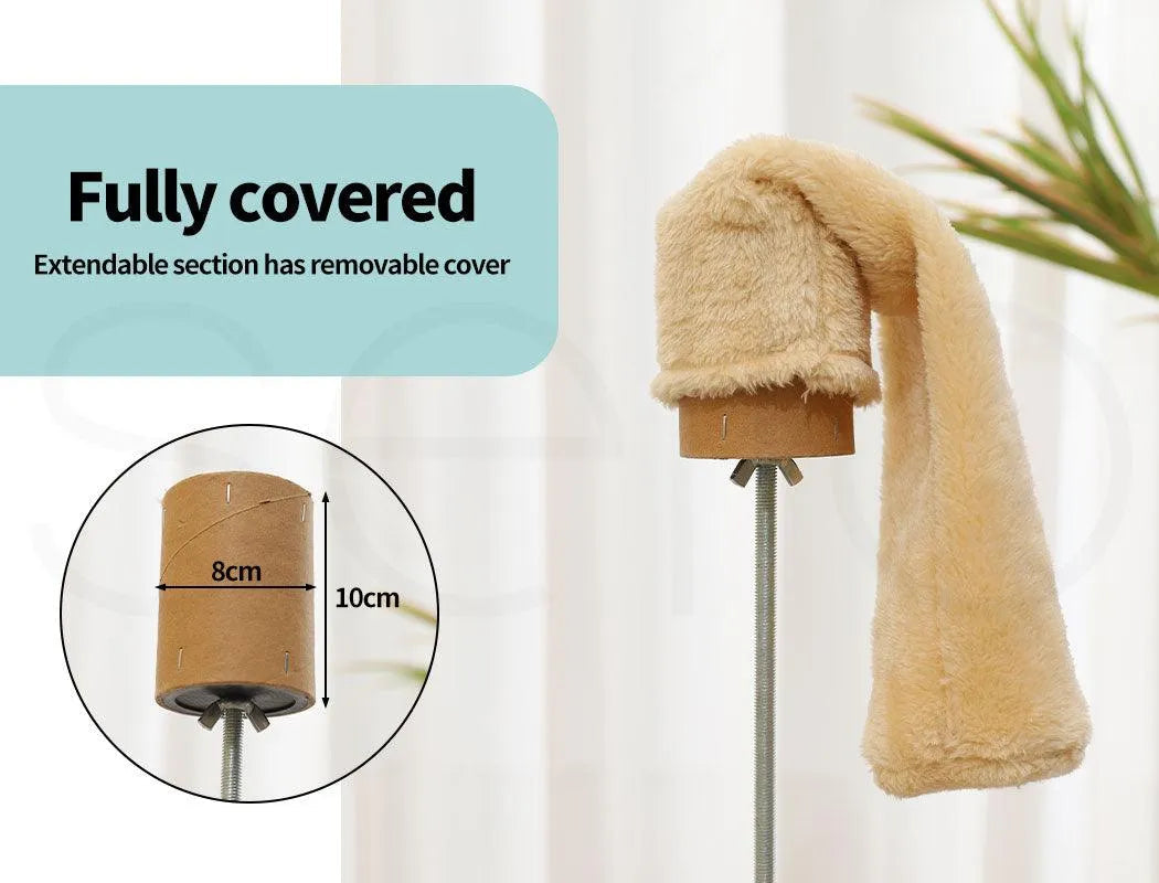 Cat Scratching Post Tree Beige