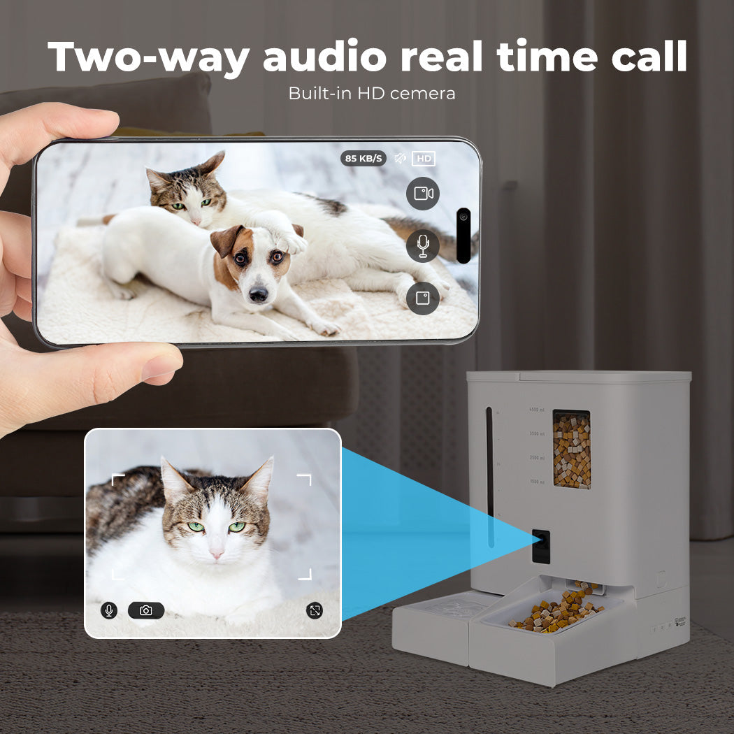 Automatic Pet Feeder 2-in-1