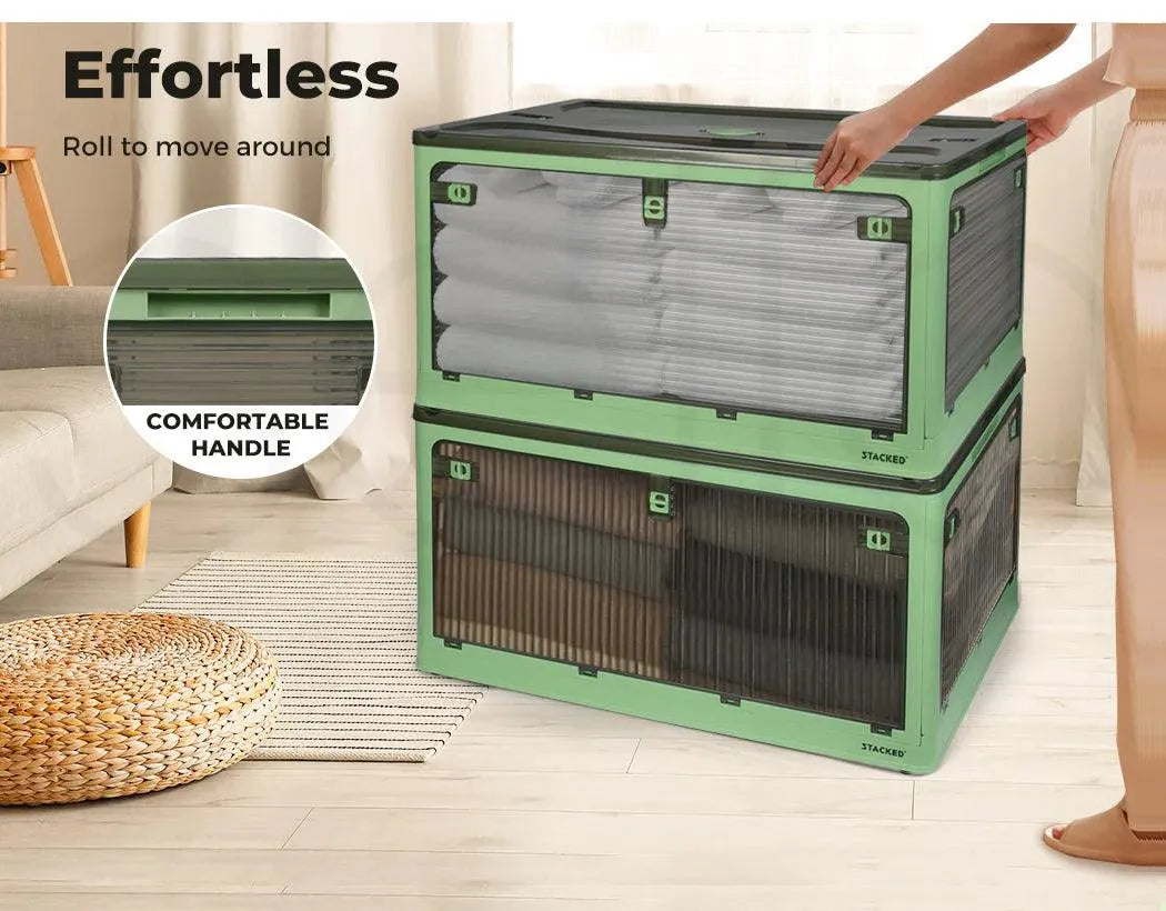 Dog Toy Box - Green | STACKED®