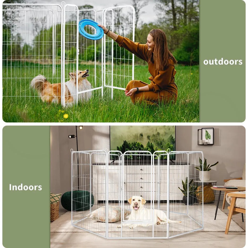 8 Panel Pet Dog Playpen