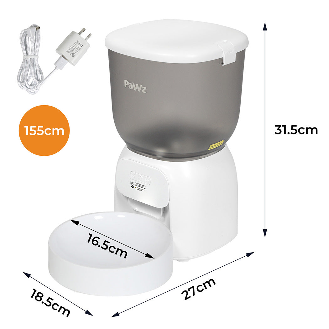 Automatic Pet Feeder Dog Cat Feeder Camera Wifi Auto Smart Food Dispenser