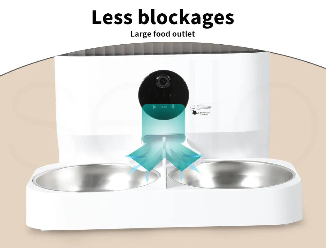 7L Smart Pet Feeder with Camera