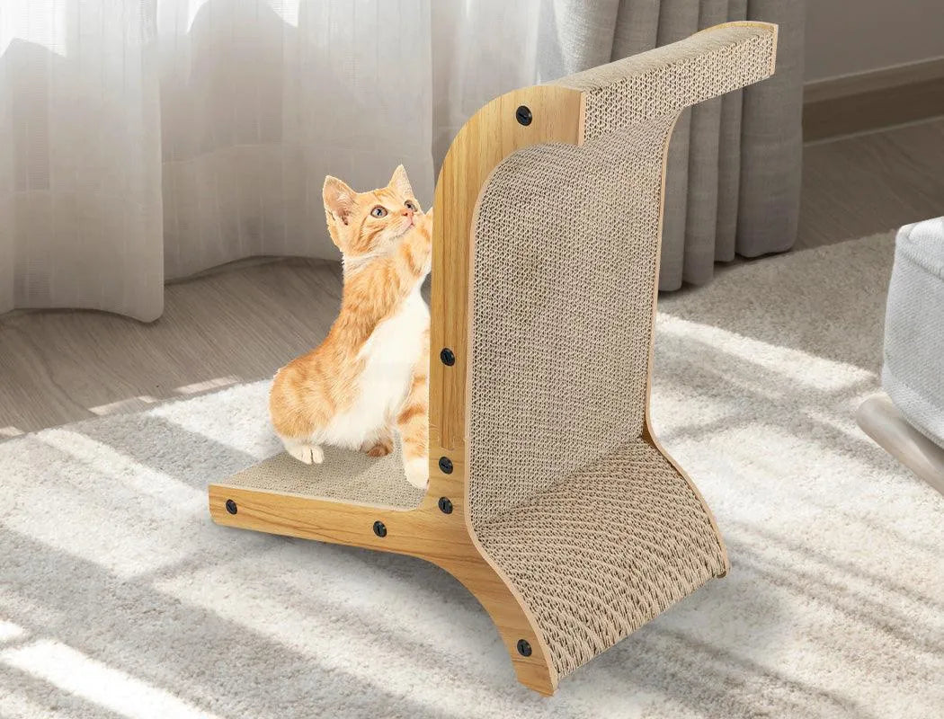 Cat Scratch Pad Cardboard Kitten Cat Scratcher Scratching Board Scratch Toy