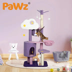 Cat Tree Condo Scratching Post Multi-Level - Purple