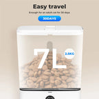 2-in-1 Automatic Pet Cat Dog Feeder Laser Toy WiFi Smart Food Dispenser App
