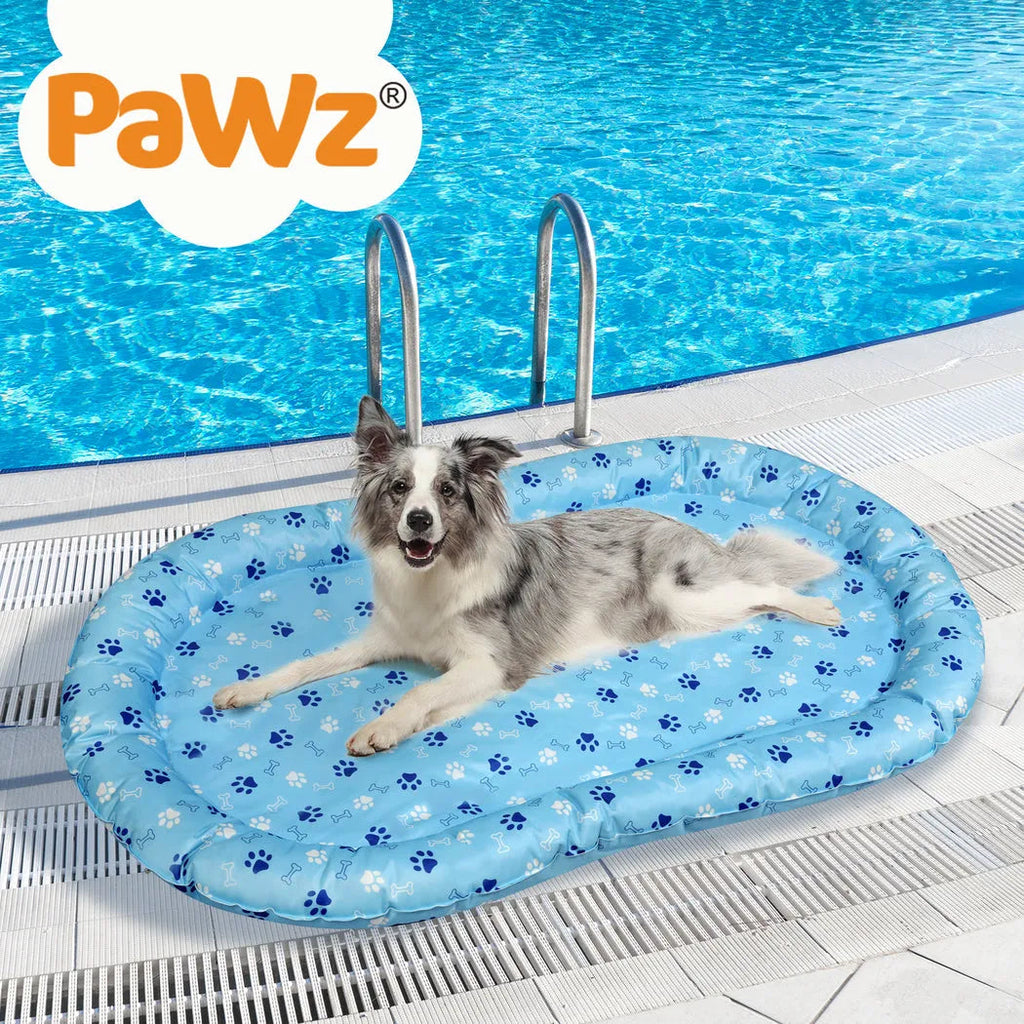 Pet Cooling Mat Dog Cat Gel Non-Toxic Bed Pillow Self-cool Summer Ice Pad