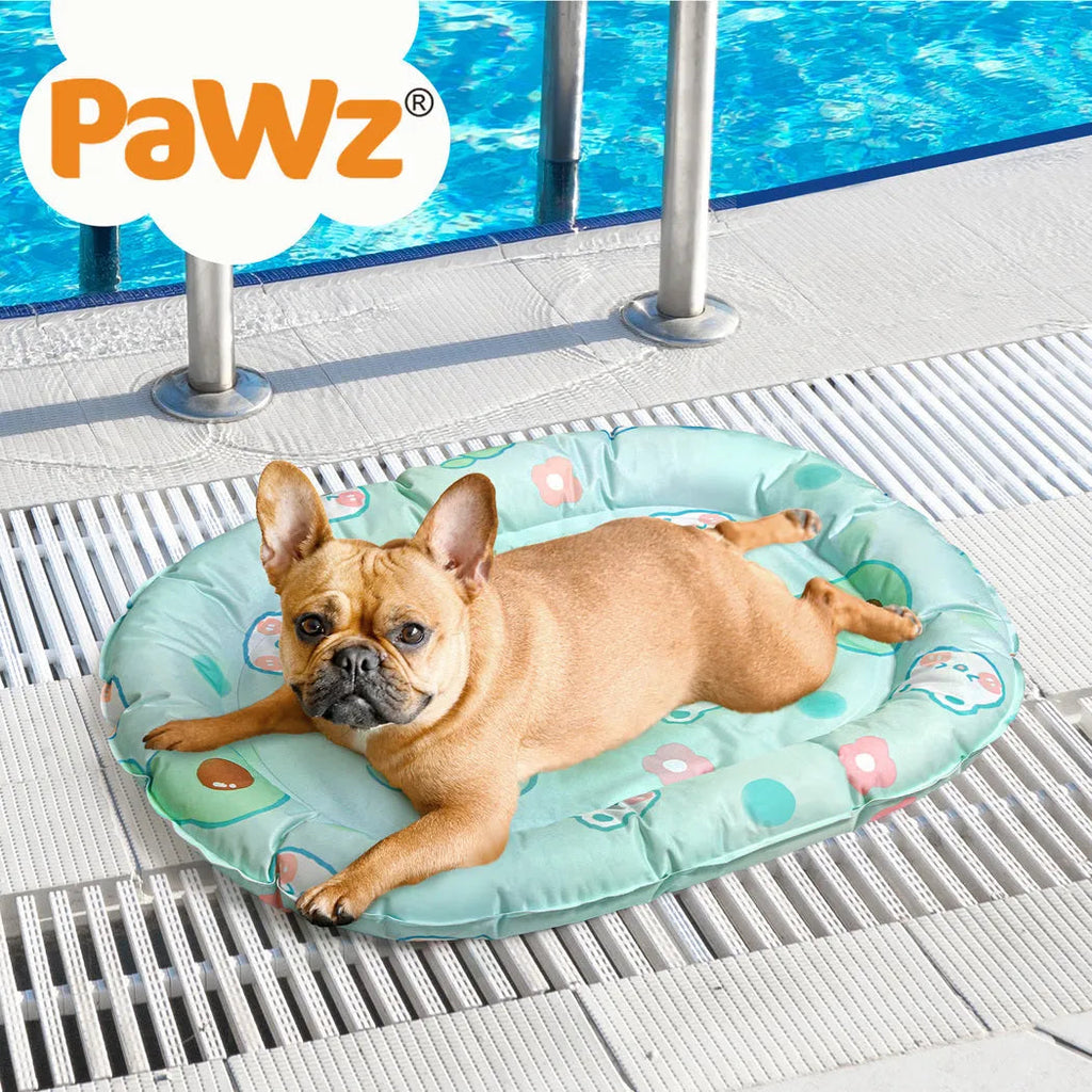 Pet Cooling Mat Dog Cat Gel Non-Toxic Bed Pillow Self-cool Summer Ice Pad