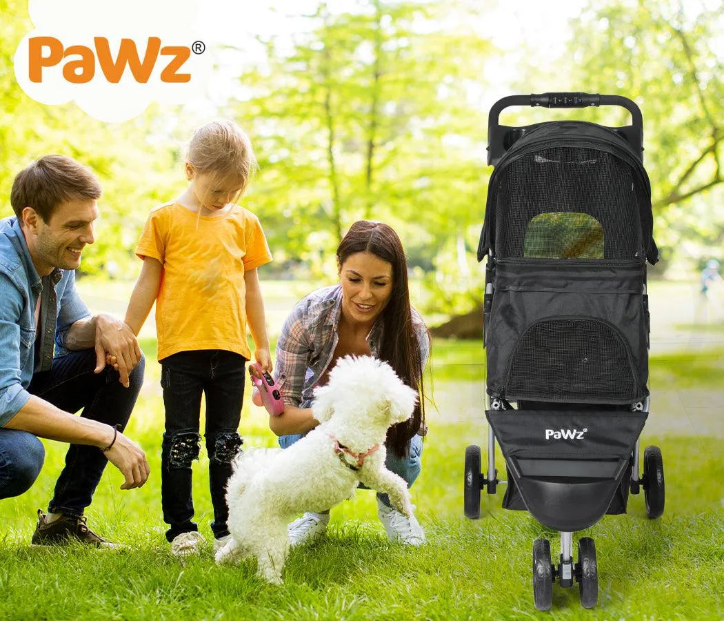Large Dog Stroller - 3 Wheels