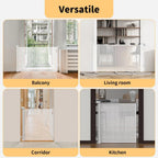 Pet Adjustable Retractable Mesh Pet Gate