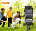Large Dog Stroller - 3 Wheels