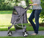 Large Dog Stroller - 3 Wheels