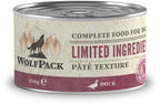 WOLFPACK, Limited Ingredient, pačetina, pašteta, bez žitarica