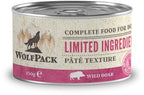 WOLFPACK, Limited Ingredient, veprovina, pašteta, bez žitarica