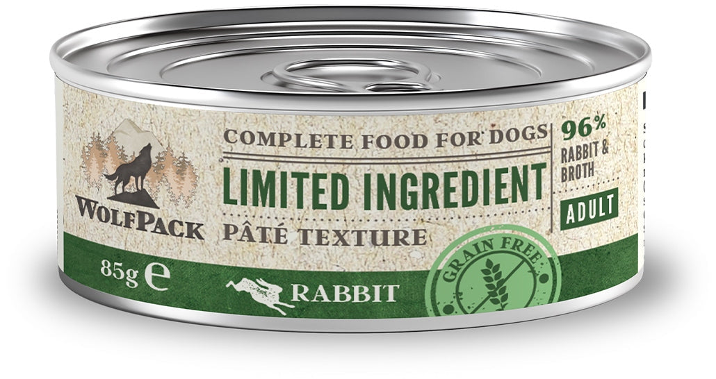 WOLFPACK, Limited Ingredient, kunićevina, pašteta, bez žitarica