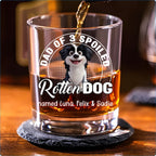 Rotten Dogs - Personalized Whiskey Glass