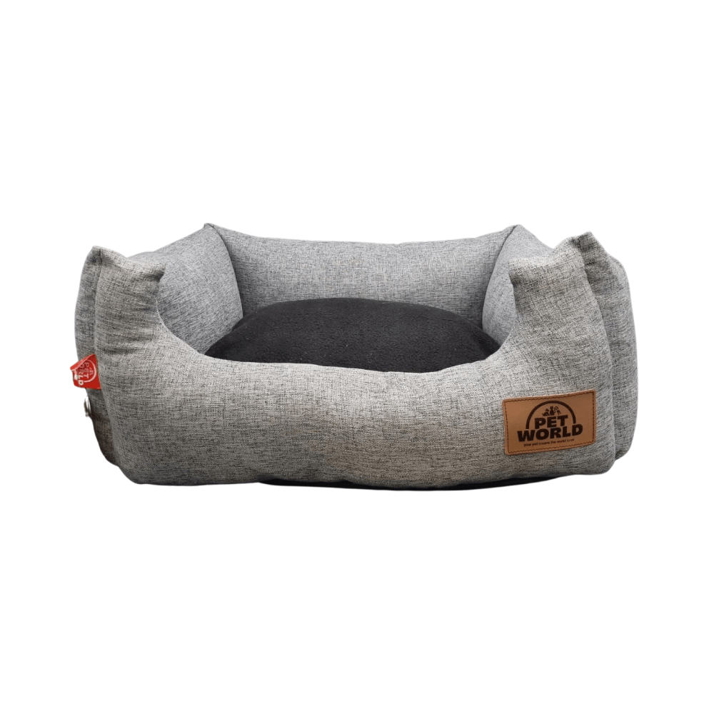 Wagit Upholstery Grey Dog Bed XL (100x80cm)