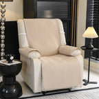 Water-Repellent Furniture Protection Recliner Couch Cover with Elastic Straps - Classic W