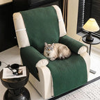 Water-Repellent Furniture Protection Recliner Couch Cover with Elastic Straps - Classic W