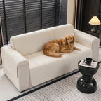 Water-Repellent Furniture Protection Recliner Couch Cover with Elastic Straps - Classic W