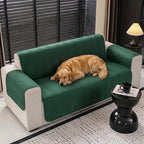 Water-Repellent Furniture Protection Recliner Couch Cover with Elastic Straps - Classic W