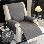 Water-Repellent Furniture Protection Recliner Couch Cover with Elastic Straps - Classic W