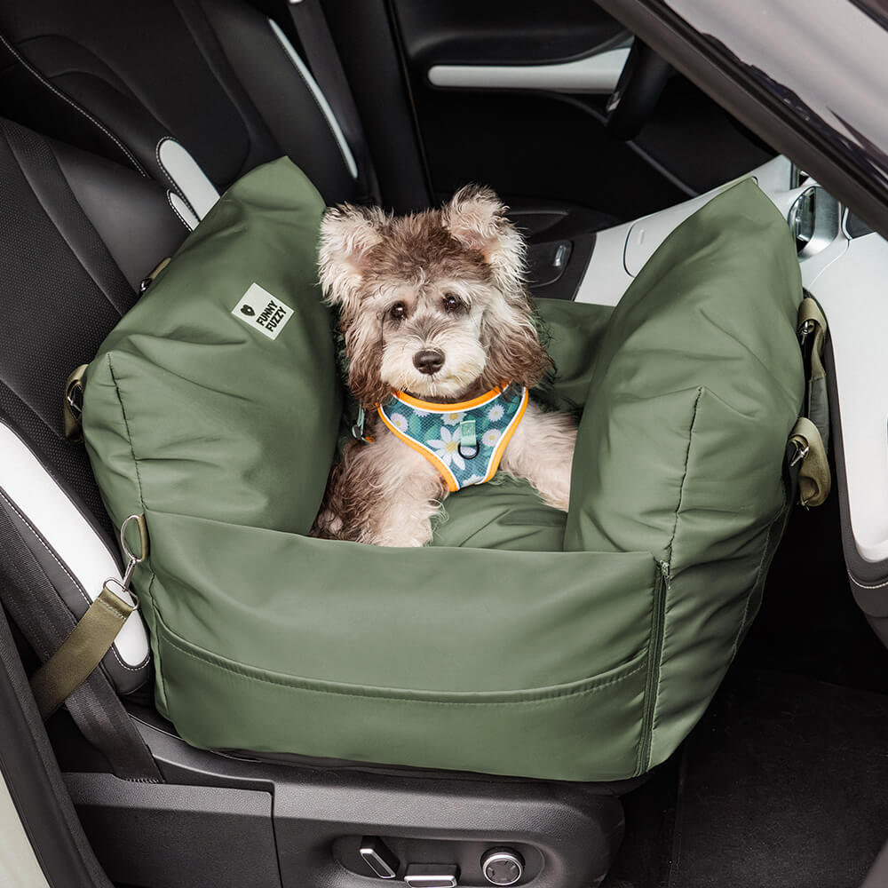 Waterproof ISOFIX Dog Car Seat Bed with LATCH System - First Class