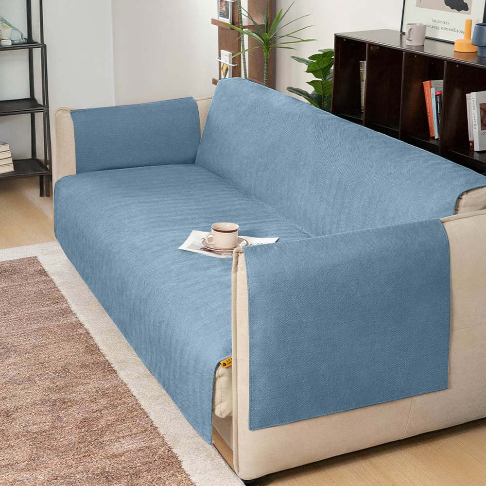 Waterproof Non-Slip Furniture Protector One-Piece Pet Sectional Couch Cover-Slipsafe
