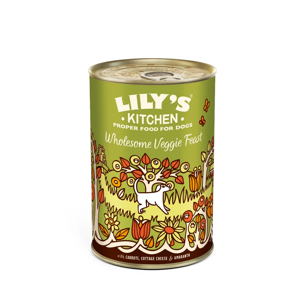 Lily's Kitchen - Wet Food For Dogs - Wholesome Veggie Feast 375g