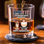 Unforgettable Dog - Personalized Whiskey Glass