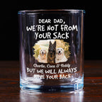 We Picked You Congrats Photo - Personalized Whiskey Glass