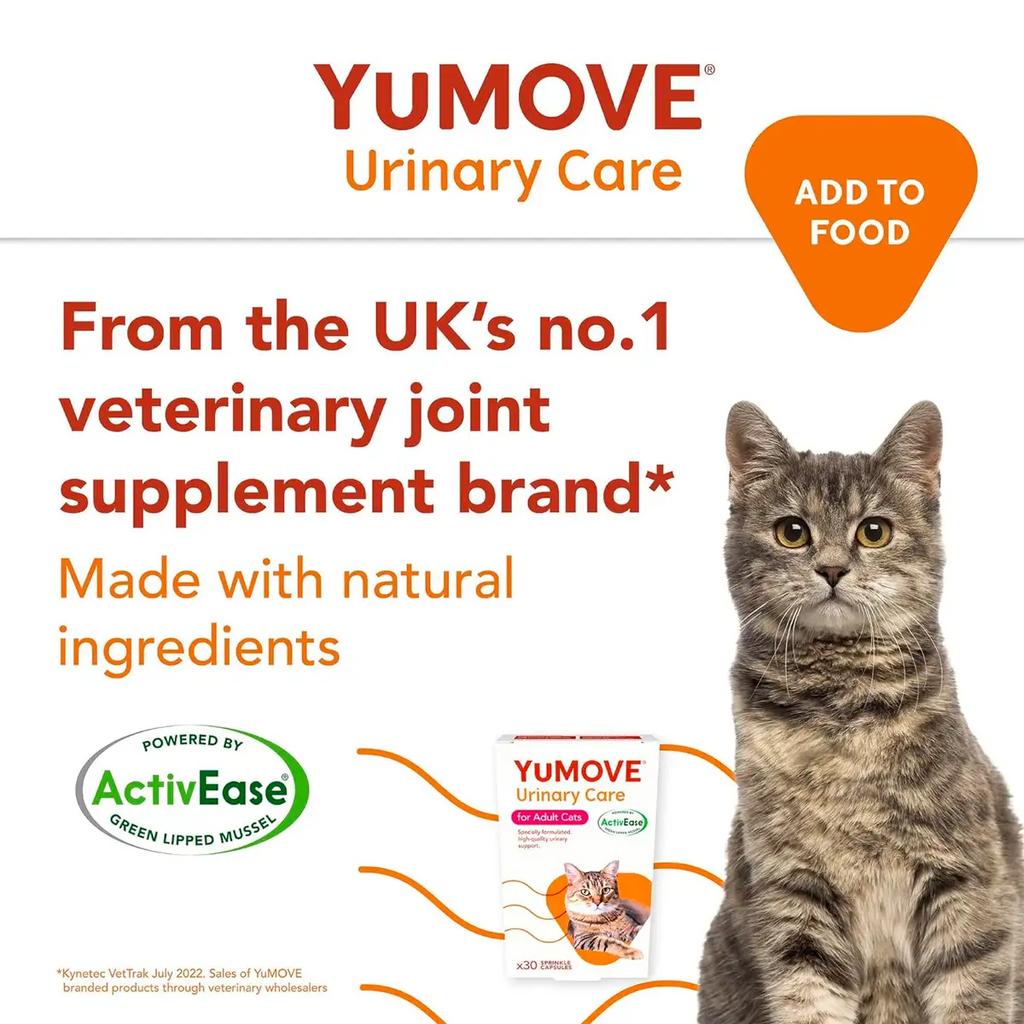 YuMove - Urinary Care for Adult Cats (30 capsules)