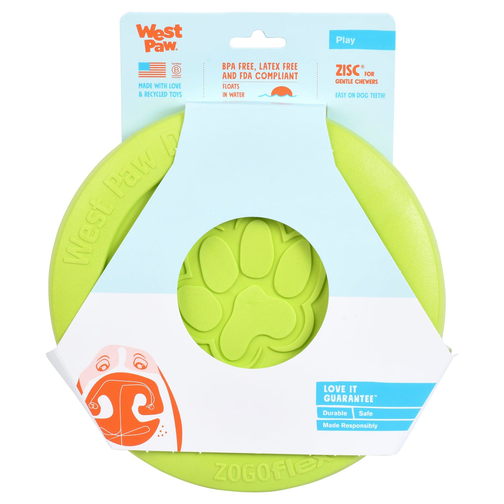 West Paw Zisc Flying Disc Fetch Dog Toys