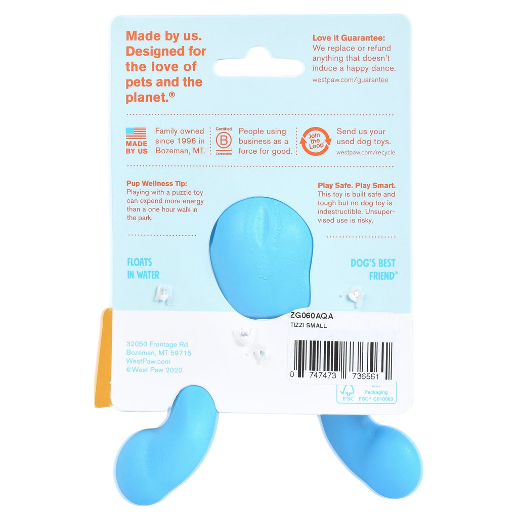 West Paw Tizzi Treat & Tug Dog Toys