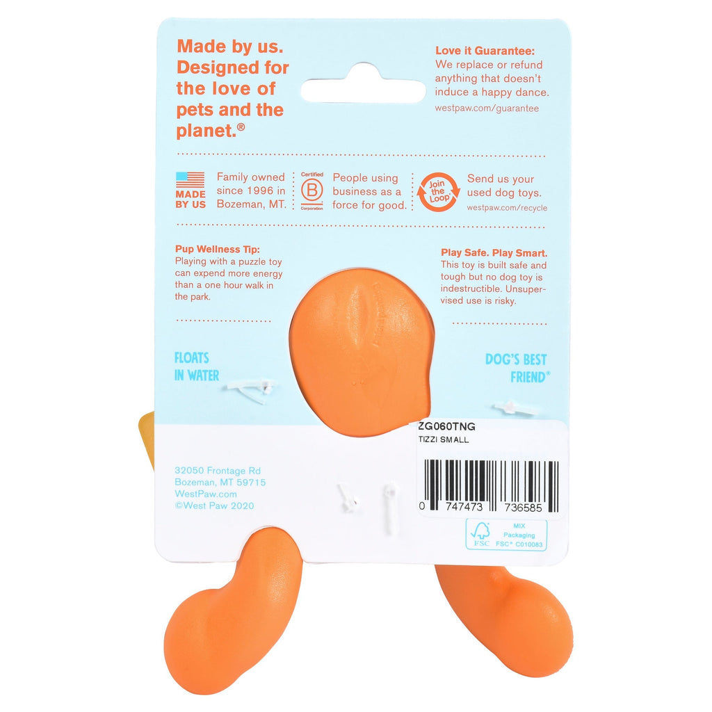 West Paw Tizzi Treat & Tug Dog Toys