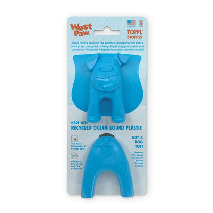 West Paw Toppl Stopper - Fill and Freeze Toppl with Ease