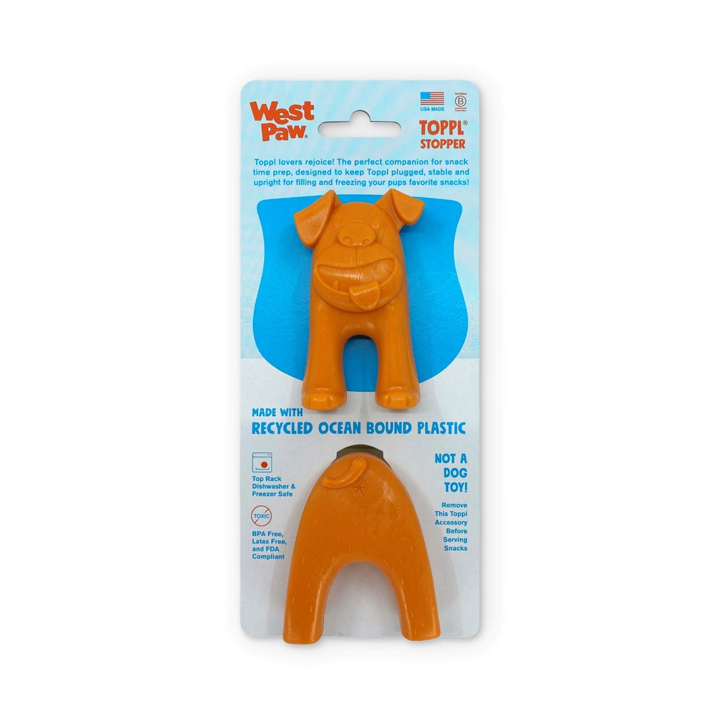 West Paw Toppl Stopper - Fill and Freeze Toppl with Ease