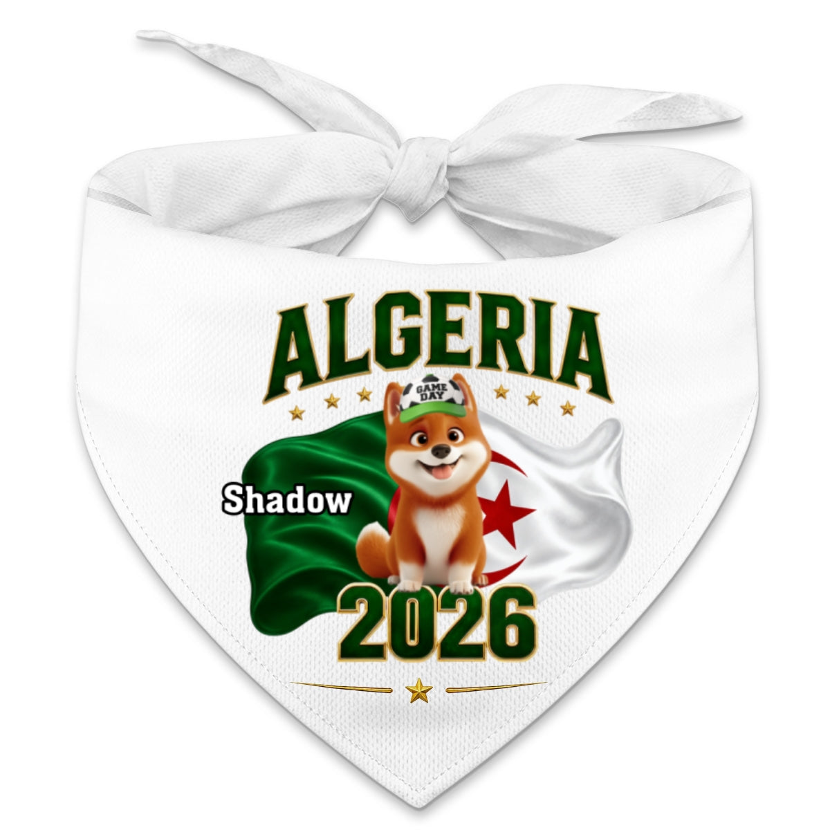 Dog 2026 - Personalized Pet Bandana