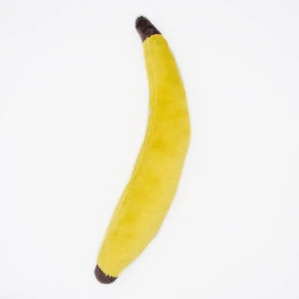 Zippy Paws Dog Toys Plush Jigglerz - Banana