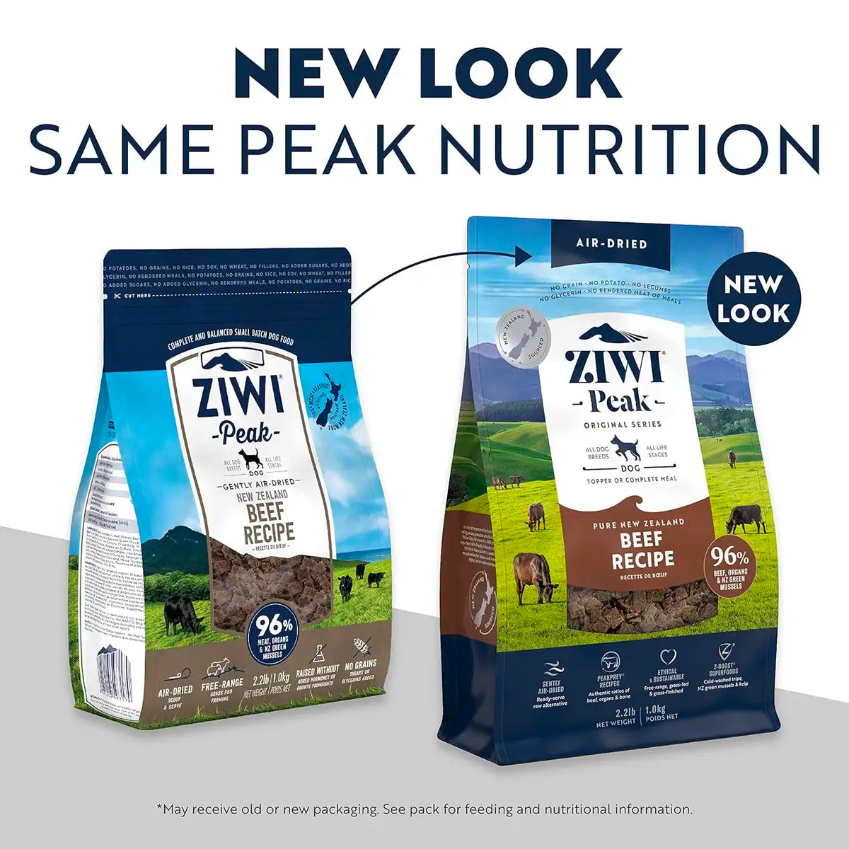 ZiwiPeak Air-Dried Dog Food - Beef