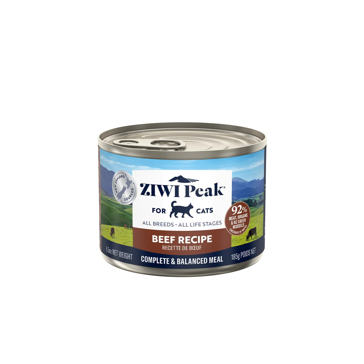ZiwiPeak Moist Cat Food - Beef Recipe