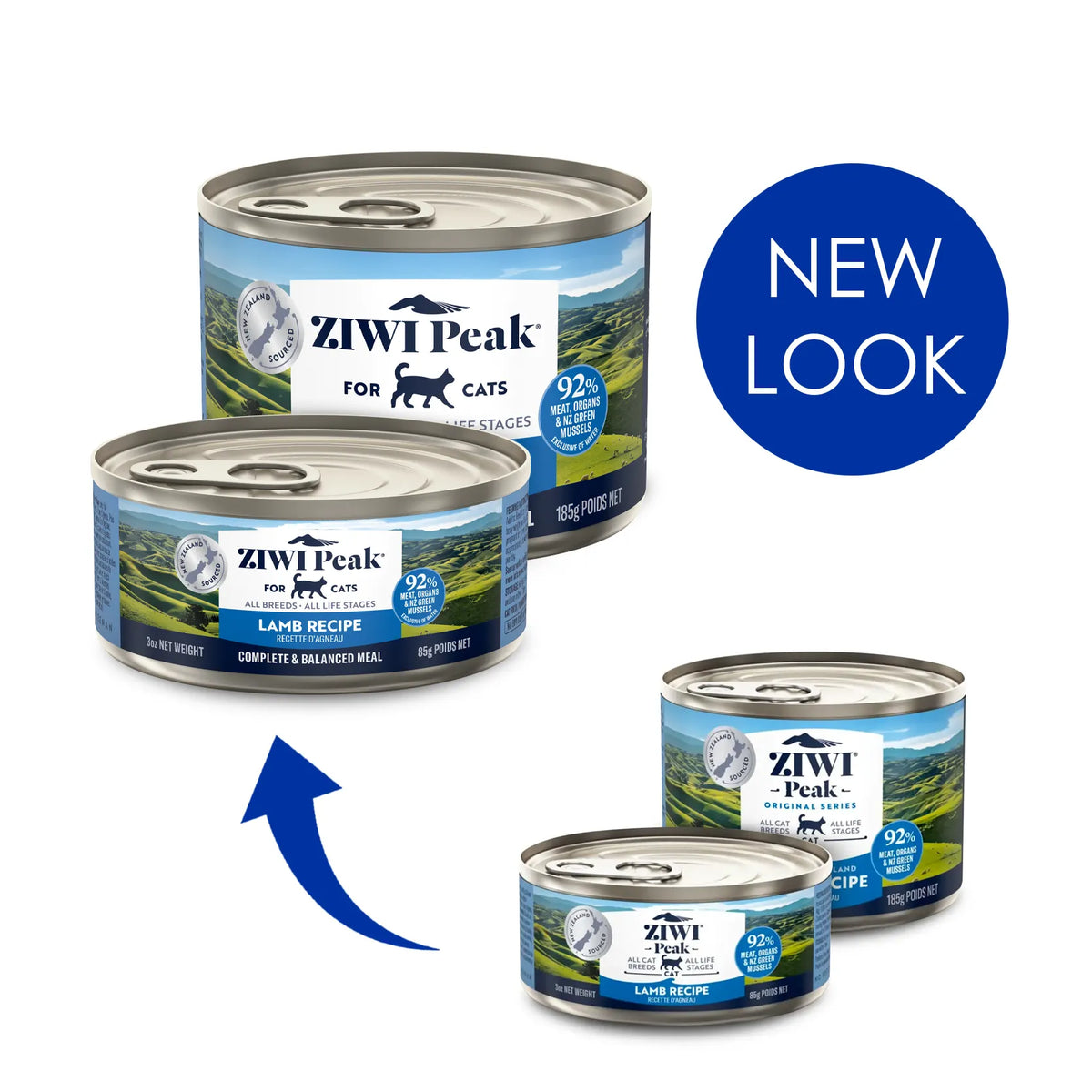 ZiwiPeak Moist Cat Food - Lamb Recipe