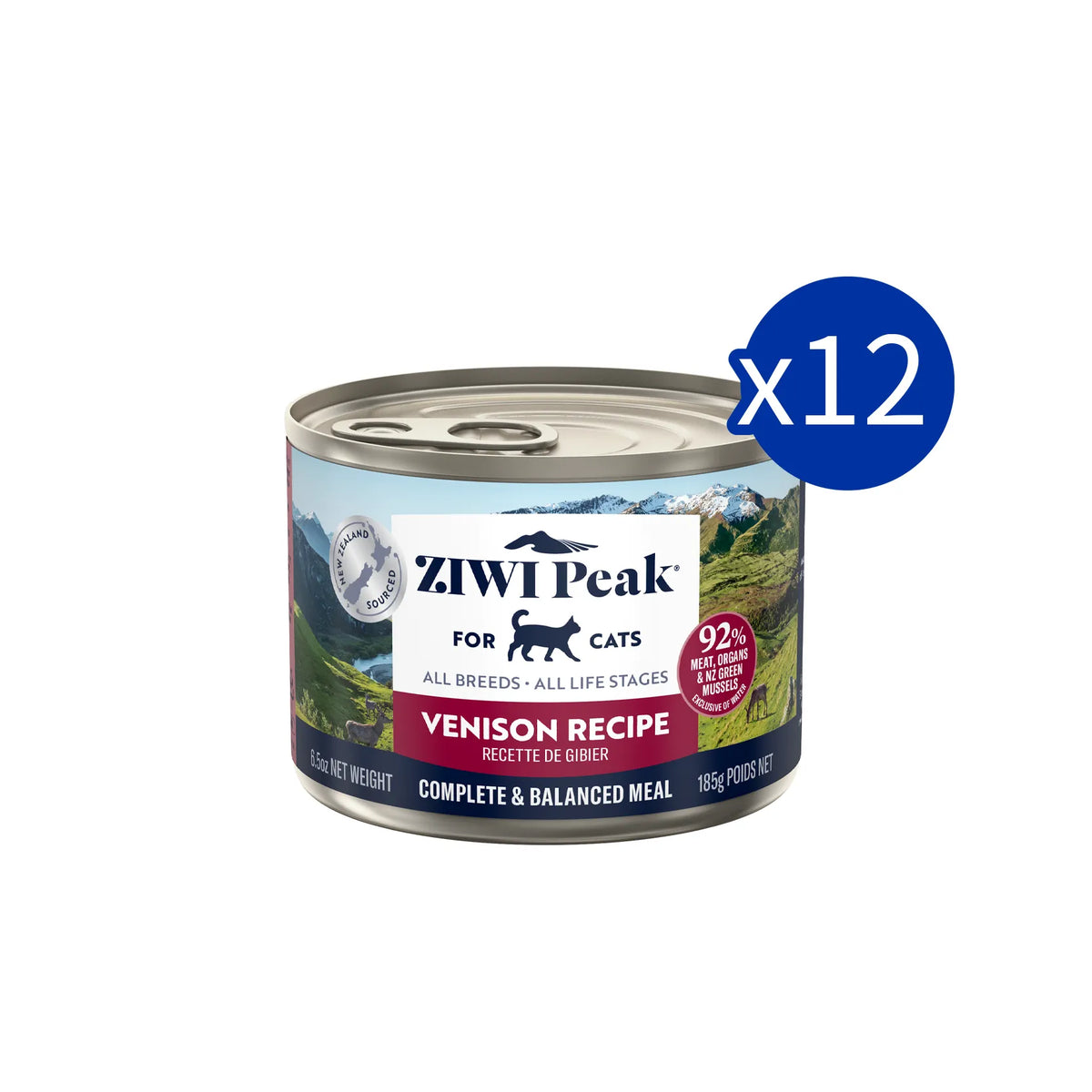 ZiwiPeak Moist Cat Food - Venison Recipe