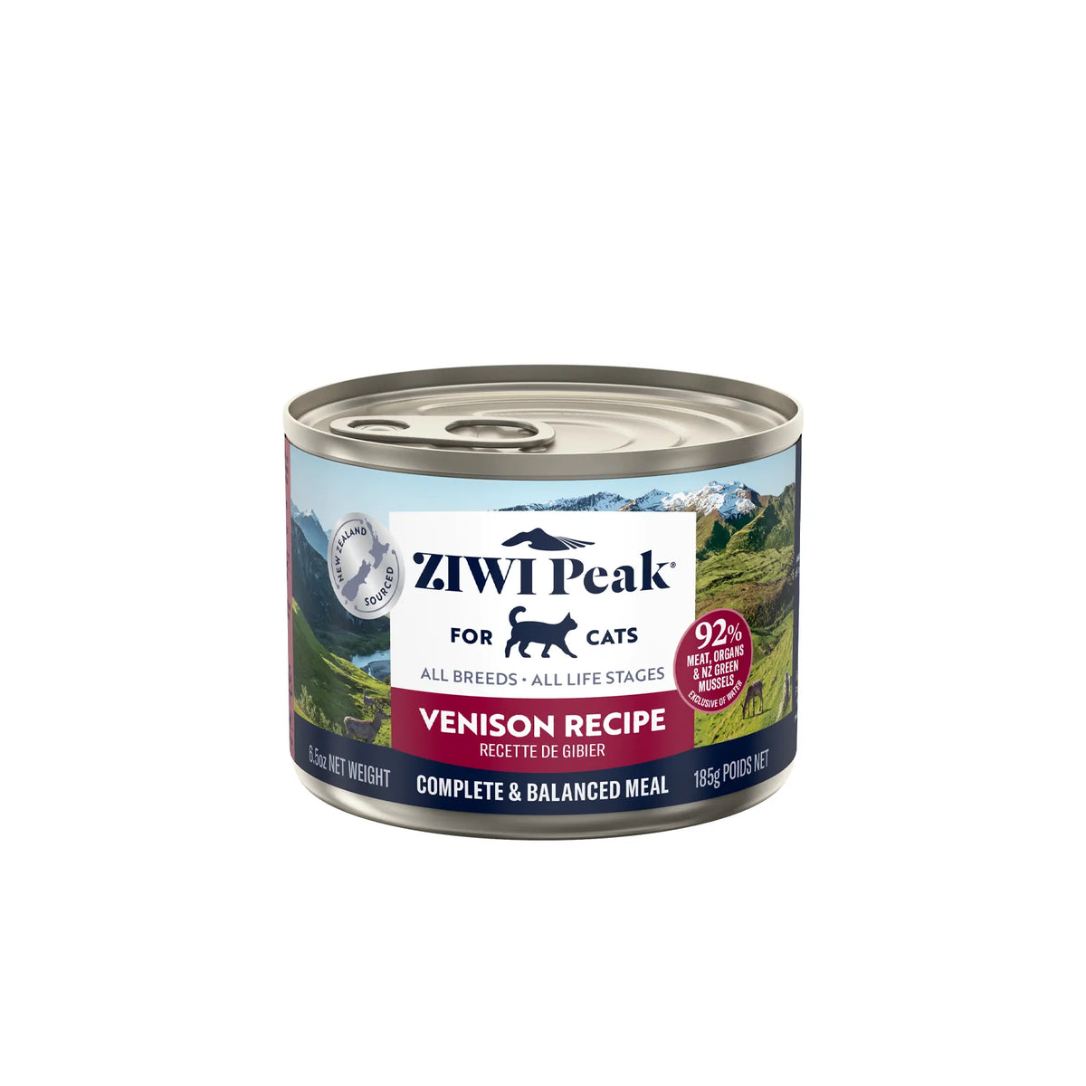ZiwiPeak Moist Cat Food - Venison Recipe