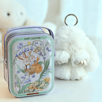 💕Early Bird Special Offer: 60% OFF🐰 Handmade Soft Bunny PomPom Charms