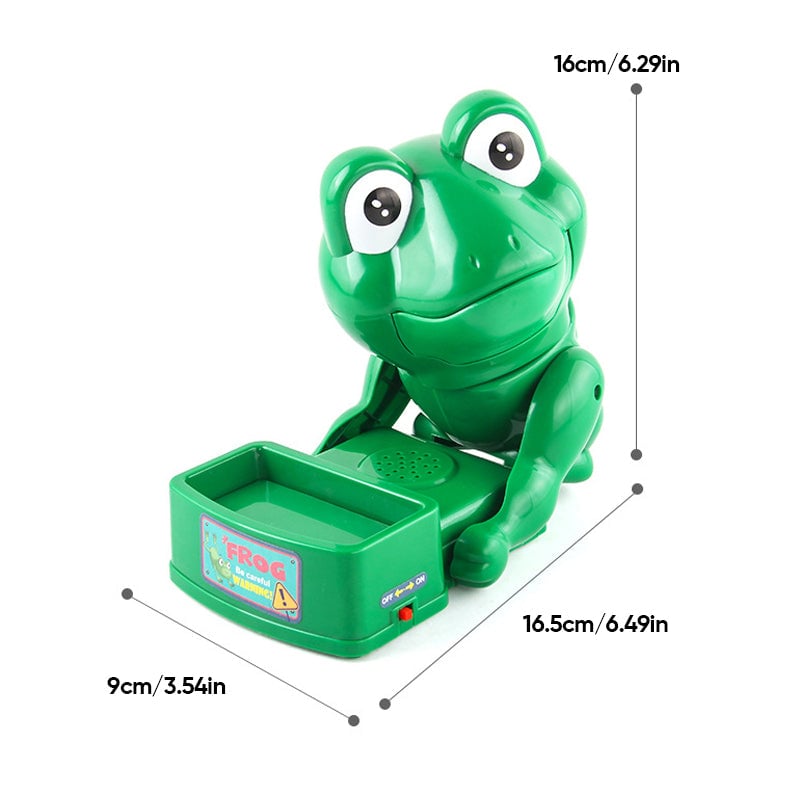 🔥Funny Frogs Biting Toys😍