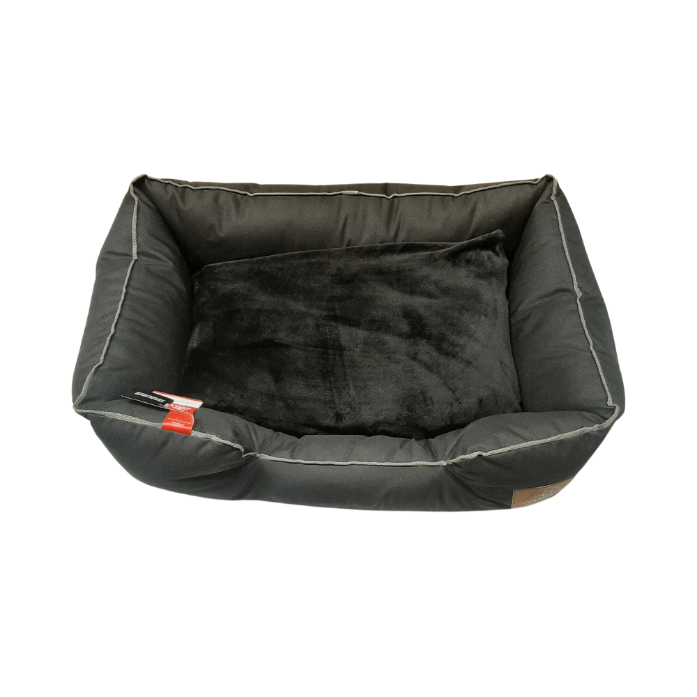 Wagit Luxury Square Bed Grey Trim