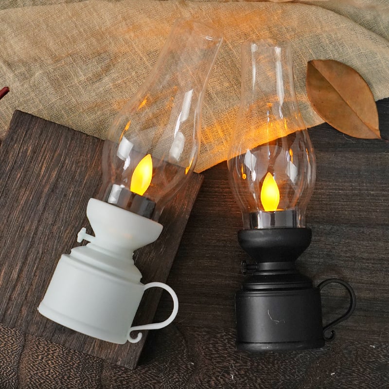 ✨Christmas Sale-49%🕯️LED Vintage Kerosene Lamp Electronic Swing Candle🔥