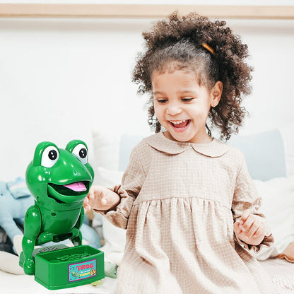 🔥Funny Frogs Biting Toys😍