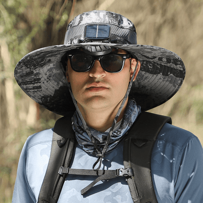 🎁LIMITED SALE 82% OFF !☀2025 New Ultralight Solar Fan Sun Hat – Lighter Than a Baseball!⚾(Only 11oz)