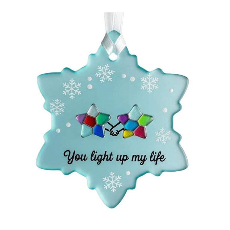 🔥Last Day: BUY 2 GET 1 FREE 💝Christmas Friendship Sea Glass Decoration✨Shaped by Nature & Crafted by Hand!
